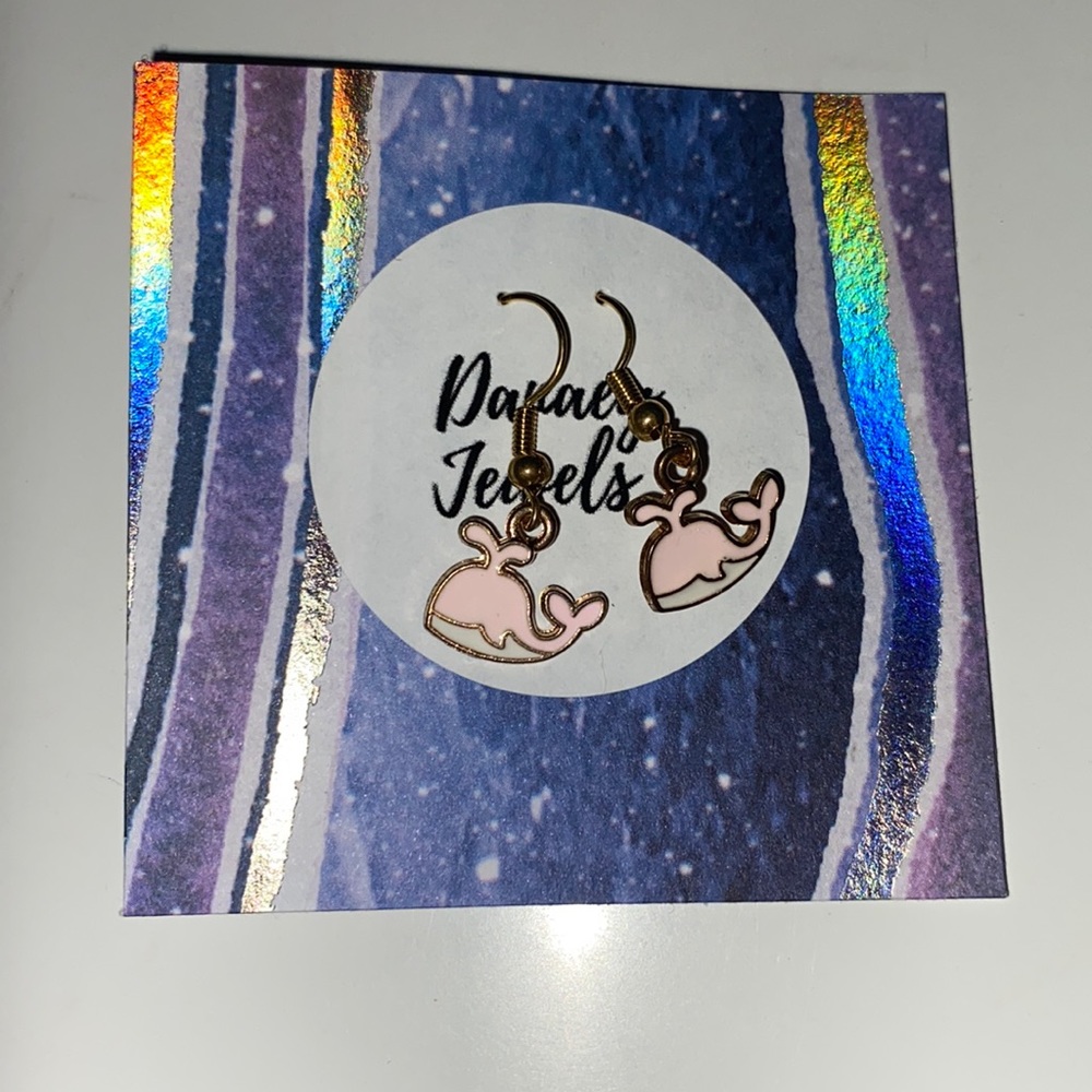 Handmade earrings. Lead and nickel free.